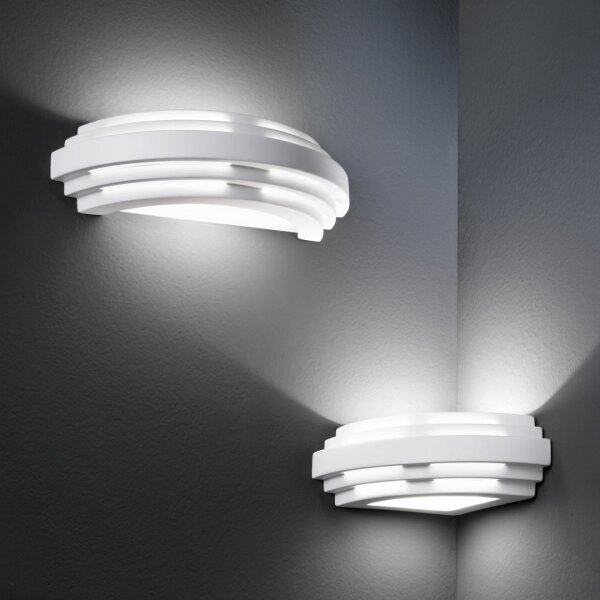 Aplică Kolarz 0290.61E STIEGEL 1xG9/60W/230V alb