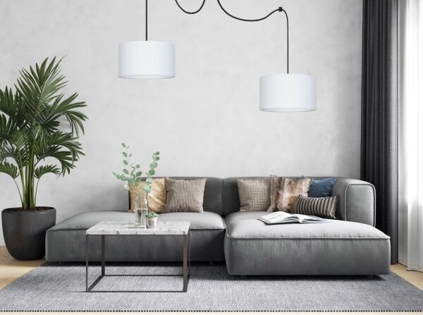 Lustră pe cablu TUZ 2xE27/60W/230V