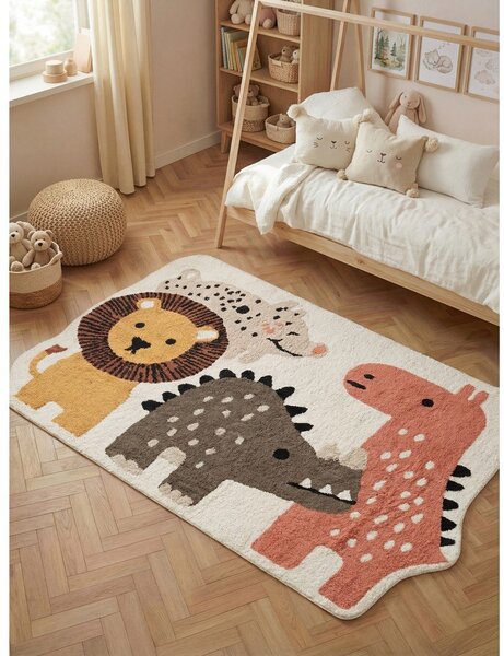 Covor pentru copii lavabil/țesut manual din bumbac 140x200 cm Snuggle Zoey – Hanse Home