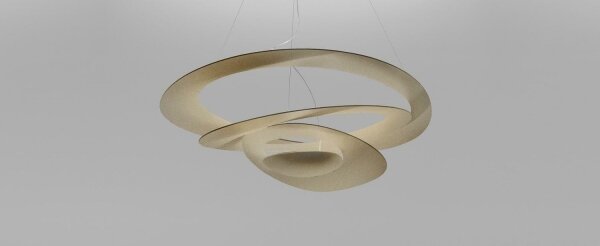 Lustră LED dimabilă pe cablu Artemide 1254120A PIRCE LED/44W/230V 3000K auriu