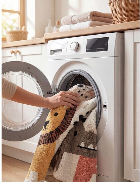 Covor pentru copii lavabil/țesut manual din bumbac 140x200 cm Snuggle Zoey – Hanse Home