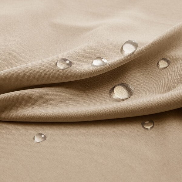 Draperie bej dimout (semi-opacă)/pentru exterior 155x250 cm Calisto – Filumi
