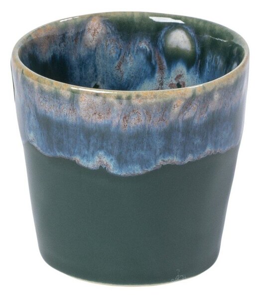 Ceașcă verde-închis pentru espresso din gresie ceramică 100 ml Grespresso – Costa Nova