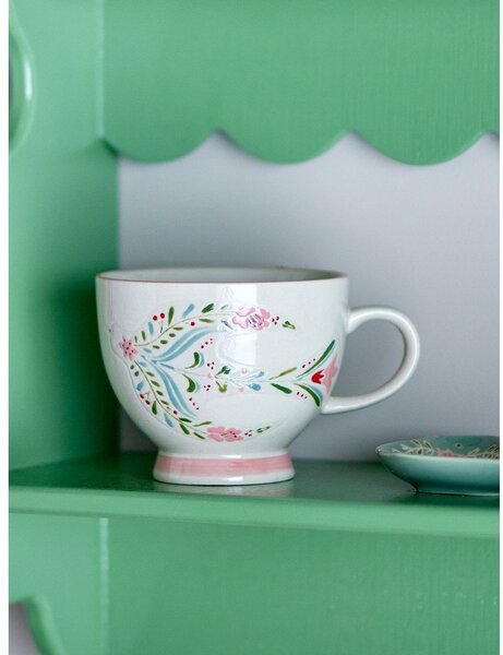 Căni albe 4 buc. din ceramică 400 ml Rosalynde – Bloomingville
