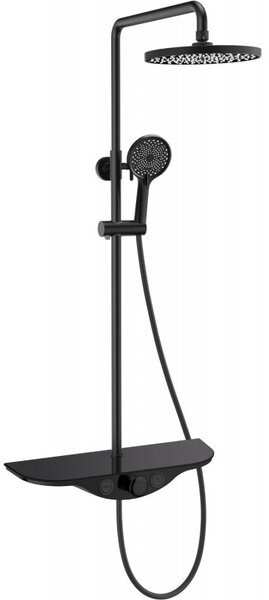 Mexen Exxo, set de dus cu mana si cap de ploaie, negru, 78113-70
