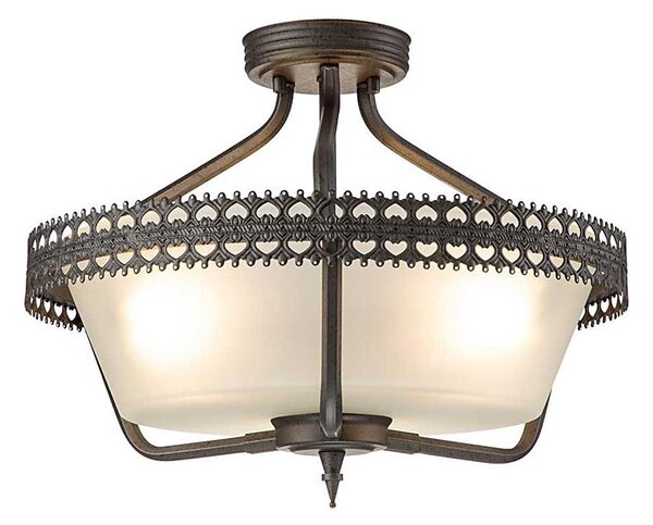 Lustră aplicată Elstead CROWN-SF CROWN 3xE27/60W/230V