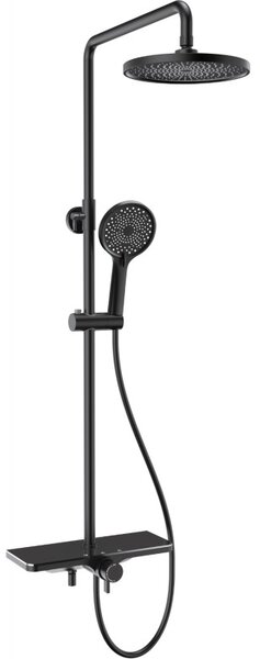 Mexen Frost, set de dus cu mana si cap de ploaie, negru, 78111-70