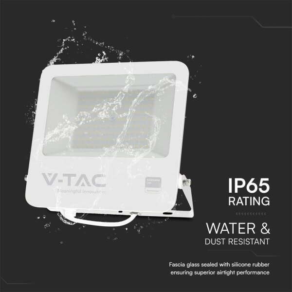 Proiector LED SAMSUNG CHIP LED/100W/230V 6400K IP65 alb