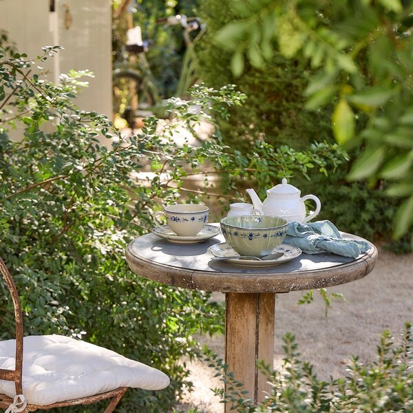 Ceașcă albastră/bej din gresie ceramică 260 ml Vila – Costa Nova