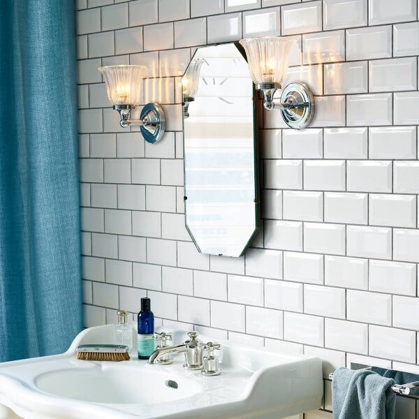 Aplică LED pentru baie Elstead BATH-AUSTEN1-PC AUSTEN 1xG9/3W/230V IP44