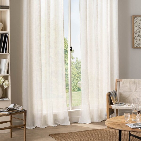 Draperie albă 140x240 cm Yoko – douceur d'intérieur