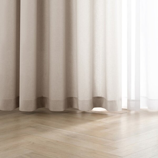 Draperie crem dimout (semi-opacă) 140x250 cm Calisto – Filumi