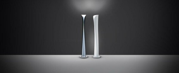 Lampadar LED Artemide 1361020A CADMO LED/44W/230V + 1xGU10/10W/230V alb
