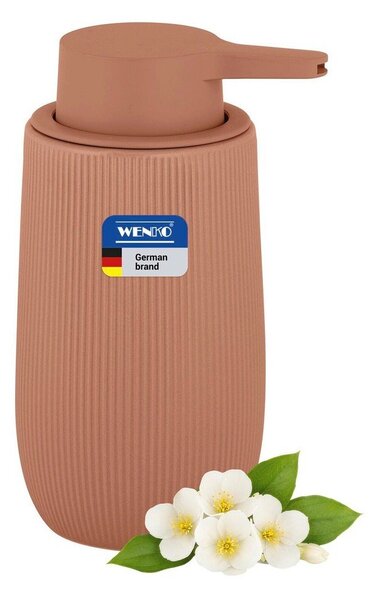 Dozator de săpun lichid maro din plastic 400 ml Fablo – Wenko