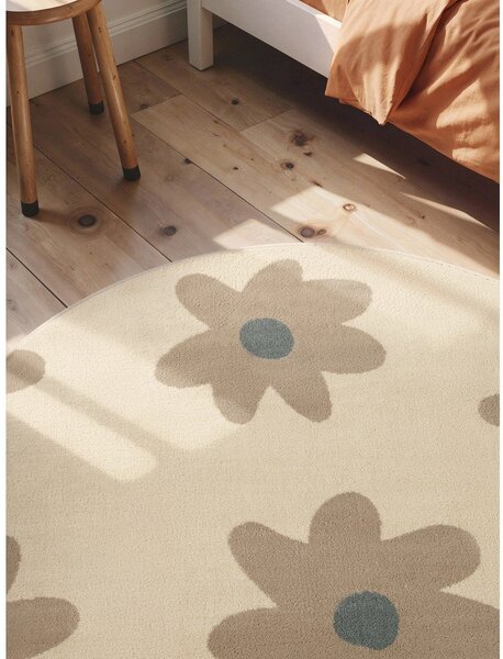 Covor pentru copii bej ø160 cm Bloomy – Hanse Home