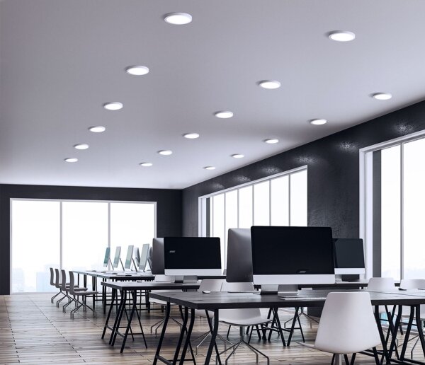 Corp LED încastrat ALGINE 2 în 1 LED/12W/230V 4000K alb