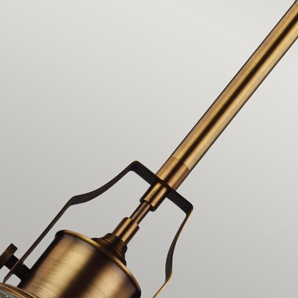 Lustră pe tijă Feiss FE-HOBSON-P-M-AB HOBSON 1xE27/60W/230V bronz