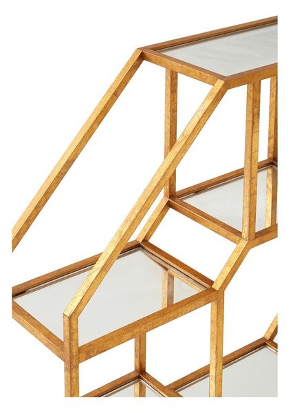 Raft în culoare naturală etajat din metal 92 cm Zariah – Premier Housewares