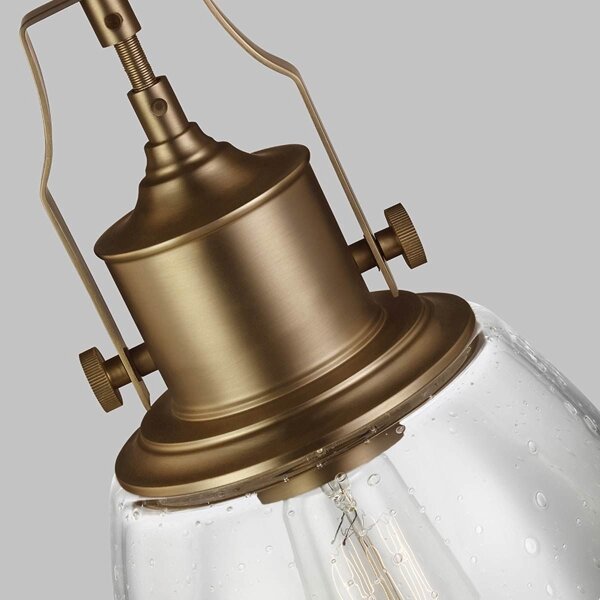 Lustră pe tijă Feiss FE-HOBSON-P-M-AB HOBSON 1xE27/60W/230V bronz