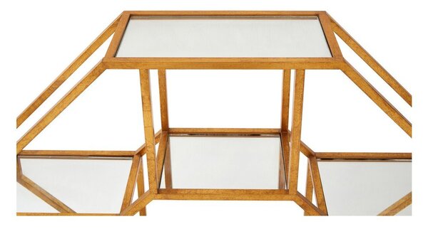 Raft în culoare naturală etajat din metal 92 cm Zariah – Premier Housewares