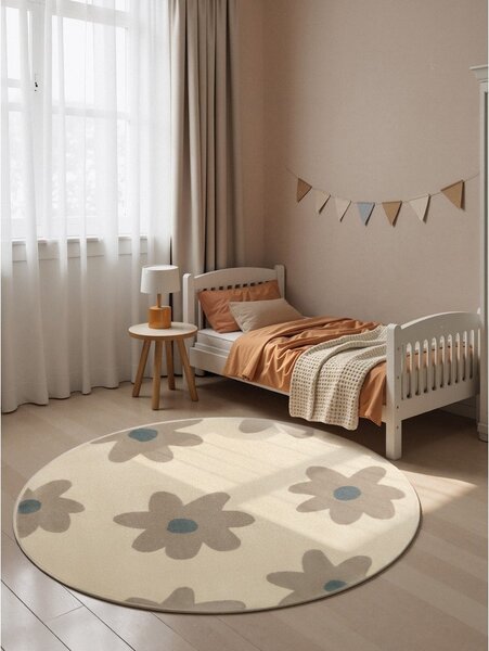 Covor pentru copii bej ø160 cm Bloomy – Hanse Home