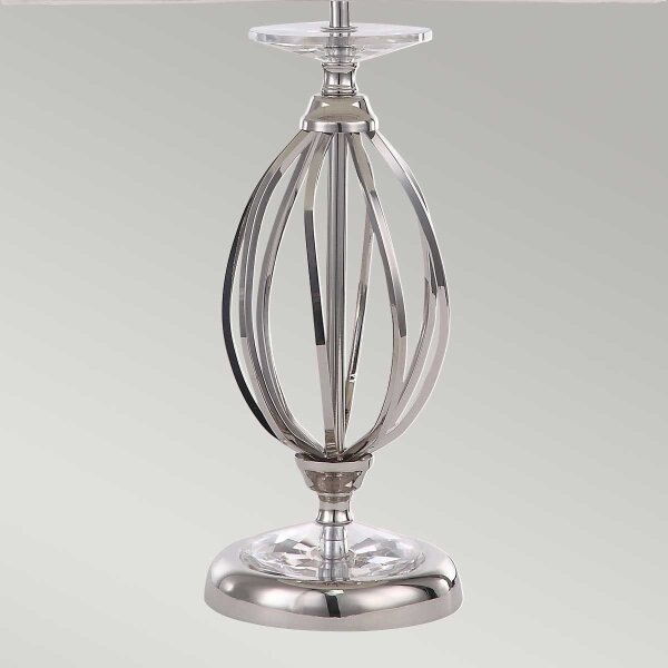 Lampă de masă Elstead AG-TL-POL-NICKEL AEGEAN 1xE27/60W/230V crom lucios