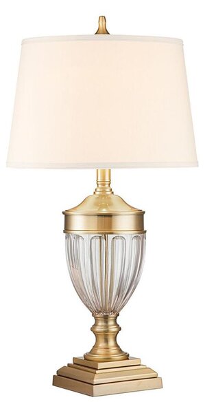 Lampă de masă Quoizel QZ-DENNISON-BB DENNISON 1xE27/60W/230V auriu