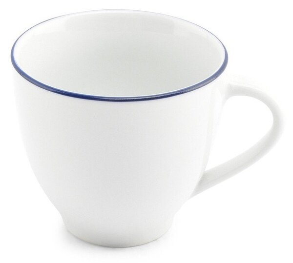 Ceașcă albă pentru cappuccino din porțelan 200 ml Basic White – BonBistro