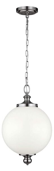 Lustră pe lanț Feiss FE-PARKMAN-PL-PN PARKMAN 1xE27/60W/230V