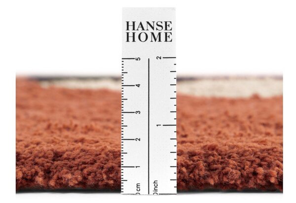 Covor pentru copii maro lavabil/țesut manual din bumbac 120x149 cm Snuggle Berry – Hanse Home