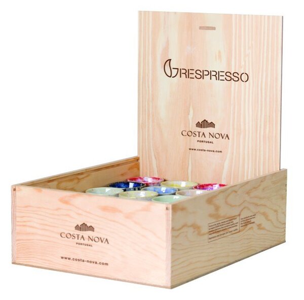 Cești 40 buc. pentru espresso din gresie ceramică 100 ml Grespresso – Costa Nova