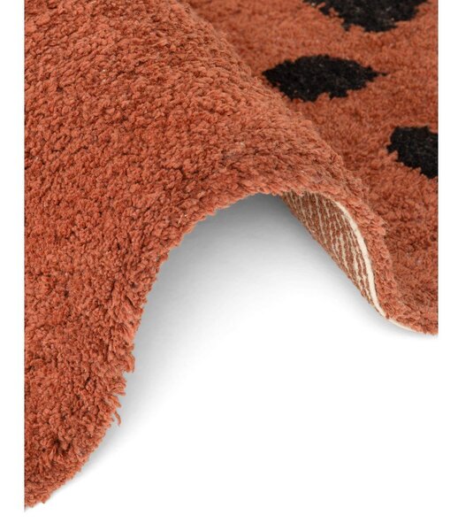 Covor pentru copii maro lavabil/țesut manual din bumbac 120x149 cm Snuggle Berry – Hanse Home