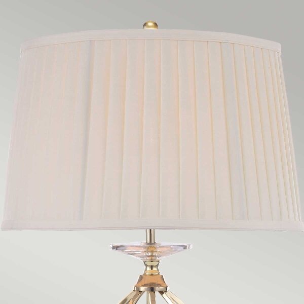 Lampă de masă Elstead AG-TL-POL-BRASS AEGEAN 1xE27/60W/230V auriu