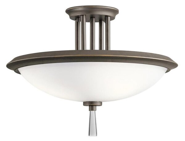 Lustră aplicată Kichler KL-DREYFUS-SFOZ DREYFUS 3xE27/60W/230V bronz