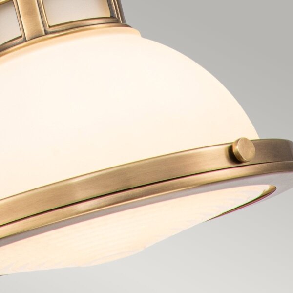 Lustră pe tijă Hinkley HK-AMELIA-P-S-HB AMELIA 1xE27/60W/230V bronz