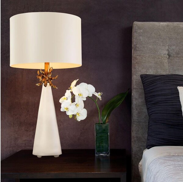 Lampă de masă Flambeau FB-NEO-TL-FR-WHT NEO 1xE27/60W/230V