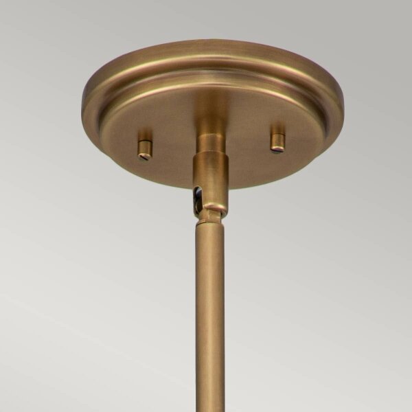 Lustră pe tijă Hinkley HK-AMELIA-P-S-HB AMELIA 1xE27/60W/230V bronz