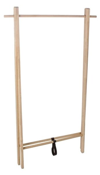 Suport pentru haine în culoare naturală deschisă din lemn de stejar 89x151x52 cm Daiki – Yes Everyday