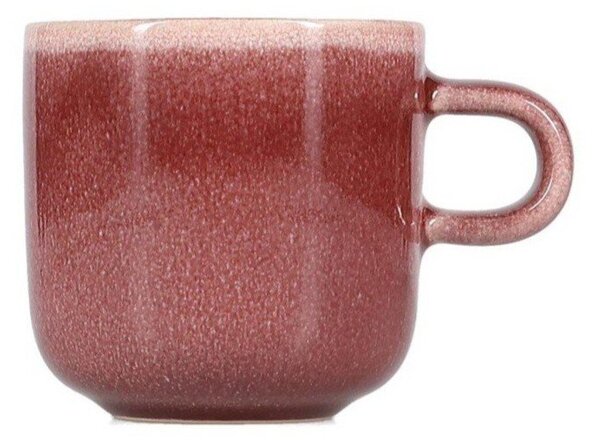 Ceașcă burgundy din gresie ceramică 220 ml Duna – ONA