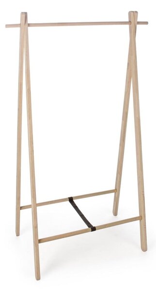 Suport pentru haine în culoare naturală deschisă din lemn de stejar 89x151x52 cm Daiki – Yes Everyday