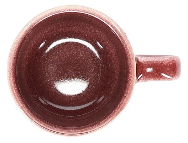 Ceașcă burgundy din gresie ceramică 220 ml Duna – ONA