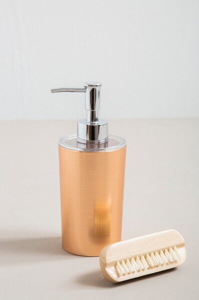 Dozator de săpun lichid auriu din plastic Shine – Premier Housewares