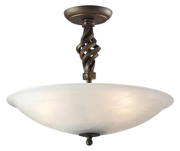 Lustră aplicată Elstead PB-SF-A-BLK-GOLD PEMBROKE 3xE14/60W/230V