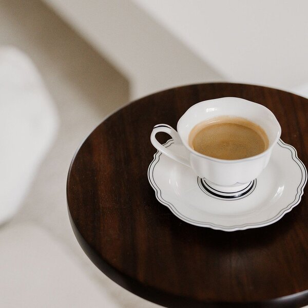 Cești albe 2 buc. new bone china 190 ml Odette – S|P Collection