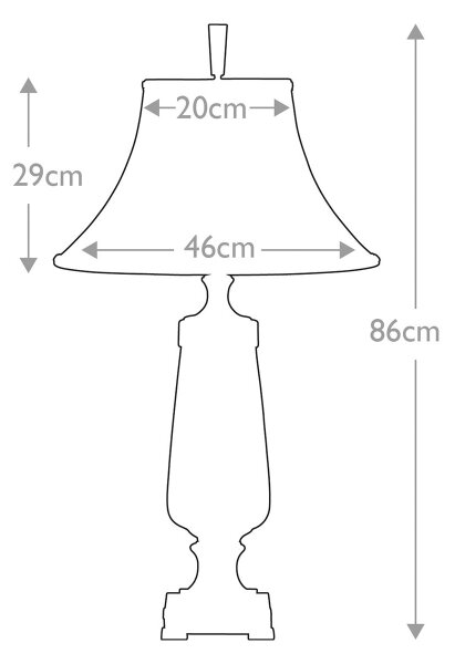 Lampă de masă Quoizel QZ-MONTEVERDE MONTEVERDE 1xE27/60W/230V