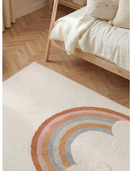 Covor pentru copii crem lavabil/țesut manual din bumbac 140x200 cm Snuggle Petite – Hanse Home