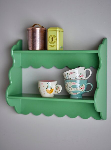Raft verde etajat din lemn de brad 49,5 cm Salla – Bloomingville