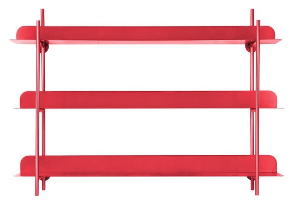 Raft roșu etajat din metal 60 cm Cool Retro – PT LIVING