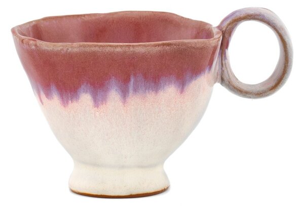 Ceașcă roz/crem din ceramică Colette – Sass & Belle