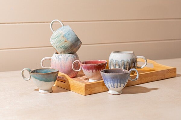 Ceașcă albastră din ceramică Colette – Sass & Belle